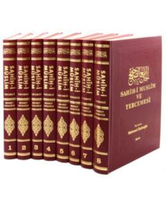 Sahih-i Müslim ve Tercemesi - 8 Cilt Takım (Ciltli)
