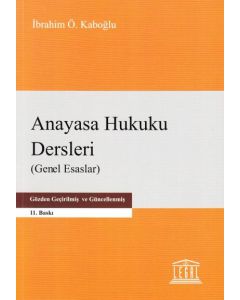 Anayasa Hukuku Dersleri