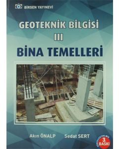 Geoteknik Bilgisi 3 - Bina Temelleri