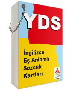 İngilizce Eş Anlamlı Sözcük Kartları (YDS)