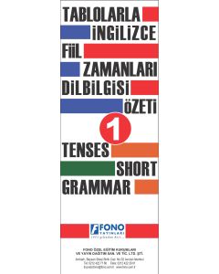 Tablolarla İngilizce Fiil Zamanları Dilbilgisi Özeti 1