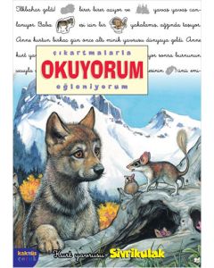 Çıkartmalarla Okuyorum-Eğleniyorum: Kurt Yavrusu Sivrikulak