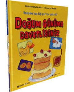 Doğum Günüme Davetlisiniz (Ciltli)