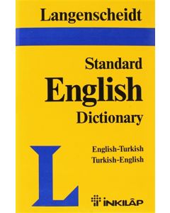 Langenscheid Standard English Dictionary English-Turkish Turkish-English (Ciltli)