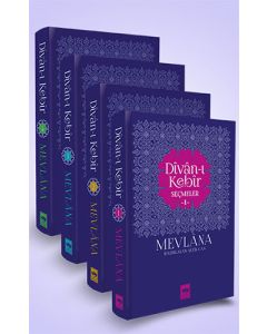 Divan-ı Kebir Seçmeler - 4 Kitap Takım
