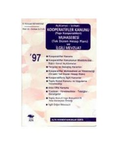 Kooperatifler Kanunu  Muhasebesi ve İlgili Mevzuat