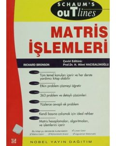 Matris İşlemleri Schaum’s
