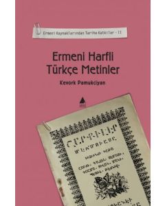 Ermeni Harfli Türkçe Metinler