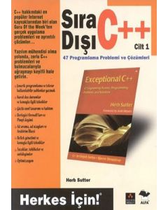 Sıra Dışı C++ Cilt 1