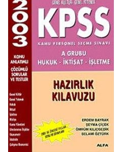Kpss A Grubu Hazırlık Kılavuzu