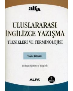 Uluslararası İngilizce Yazışma Teknikleri ve Terminolojisi