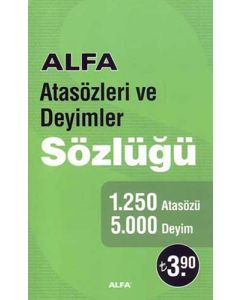 Alfa Atasözleri ve Deyimler Sözlüğü