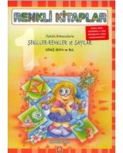 Renkli Kitaplar 1 - Şekiller-Renkler ve Sayılar