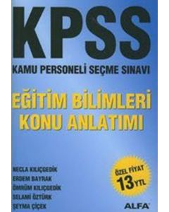 Kpss Eğitim Bilimleri Konu Anlatımı