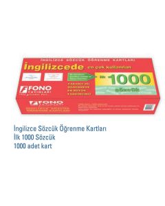 İngilizcede En Çok Kullanılan İlk 1000 Sözcük (Kart)