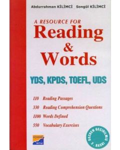 A Resource For Reading and Words YDS, KPDS, TOEFL, UDS