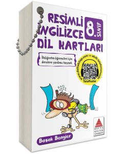 Resimli İngilizce Dil Kartları 8. Sınıf