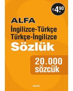Alfa İngilizce Türkçe - Türkçe İngilizce Sözlük