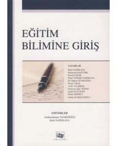 Eğitim Bilimine Giriş