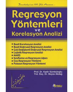 Regresyon Yöntemleri ve Korelasyon Analizi