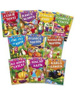 Mini Masallar 2 Set - 10 Kitap Takım