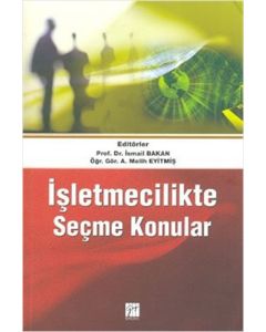 İşletmecilikte Seçme Konular