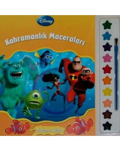 Kahramanlık Maceraları - Sulu Boya Kitabı