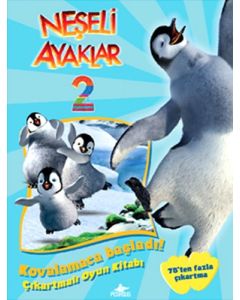 Neşeli Ayaklar 2 - Çıkartmalı Oyun Kitabı