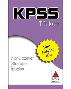 KPSS Türkçe Strateji Kartları