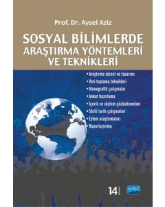 Sosyal Bilimlerde Araştırma Yöntemleri ve Teknikleri