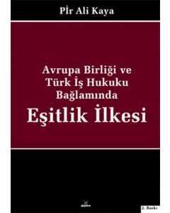 Eşitlik İlkesi