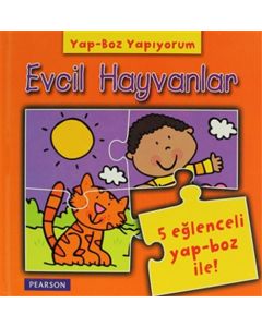 Yapboz Yapıyorum - Evcil Hayvanlar (Ciltli)