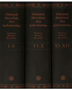 Osmanlı Devrinde Son Sadrıazamlar 3 Cilt Takım (Kutulu - Ciltli)