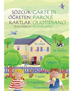 Sözcük Öğreten Kartlar - İtalyanca