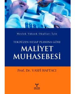 Tekdüzen Hesap Planına Göre Maliyet Muhasebesi