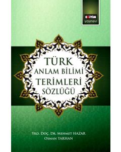Türk Anlam Bilimi Terimleri Sözlüğü