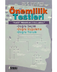 Önemlilik Testleri