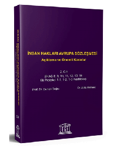 İnsan Hakları Avrupa Sözleşmesi ( Cilt 2 ) (Ciltli)