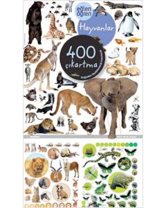 Eğlen Öğren Hayvanlar 400 Çıkartma
