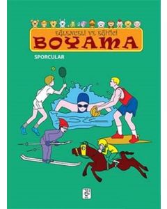 Eğlenceli ve Eğitici Boyama - Sporcular