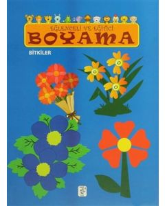 Eğlenceli ve Eğitici Boyama - Bitkiler