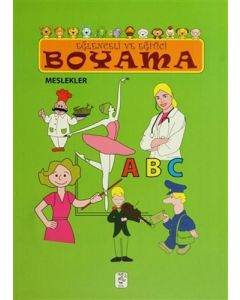 Eğlenceli ve Eğitici Boyama - Meslekler
