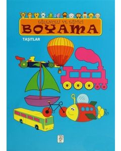 Eğlenceli ve Eğitici Boyama - Taşıtlar
