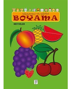 Eğlenceli ve Eğitici Boyama - Meyveler