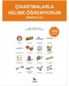 Çıkartmalarla Kelime Öğreniyorum - İspanyolca 1000 Kelime