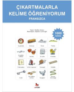 Çıkartmalarla Kelime Öğreniyorum - Fransızca 1000 Kelime
