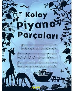 Kolay Piyano Parçaları (Ciltli)