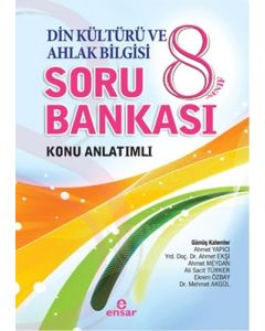 8. Sınıf Din Kültürü ve Ahlak Bilgisi Soru Bankası Konu Anlatımlı