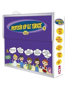 Profesör Kip İle Türkçe 2 Set - 5 Kitap Takım