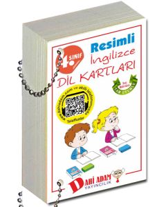 4. Sınıf Resimli İngilizce Dil Kartları